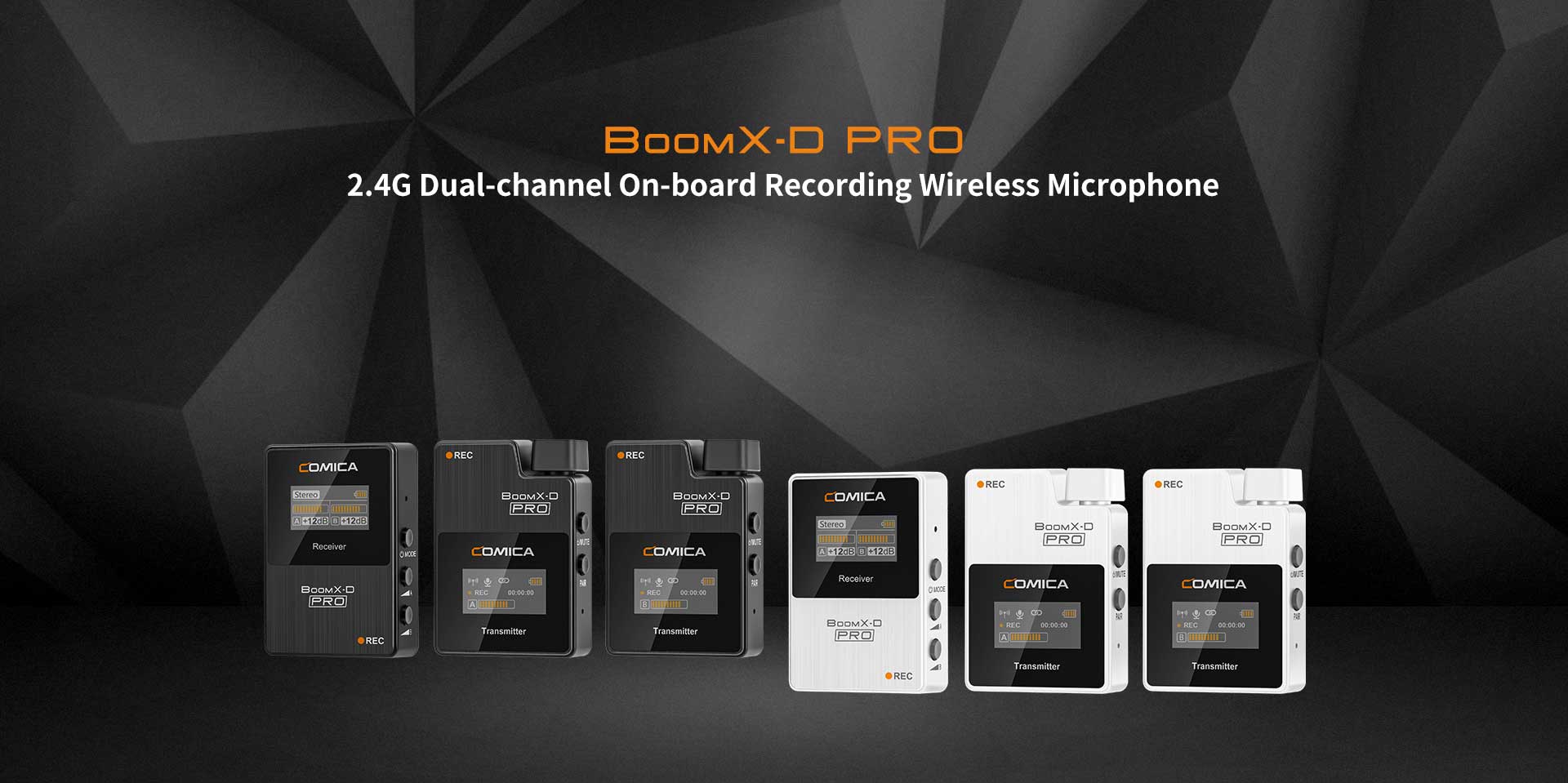 ست میکروفن بی سیم کامیکا مدل BoomX-D Pro D1 (گارانتی اصلی کامیکا در ایران) «اورجینال ارسال 1 ساعته» فروشگاه اینترنتی بروز آی تی