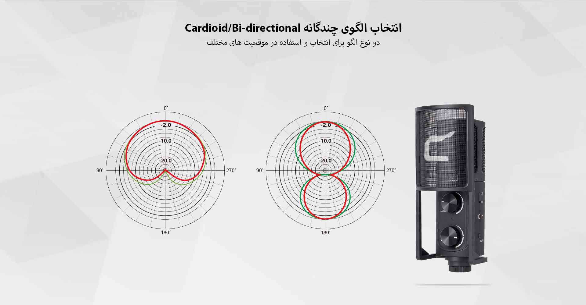 میکروفون کندانسر کامیکا مدل STM-USB (گارانتی اصلی کامیکا در ایران) «اورجینال ارسال 1 ساعته» فروشگاه اینترنتی بروز آی تی