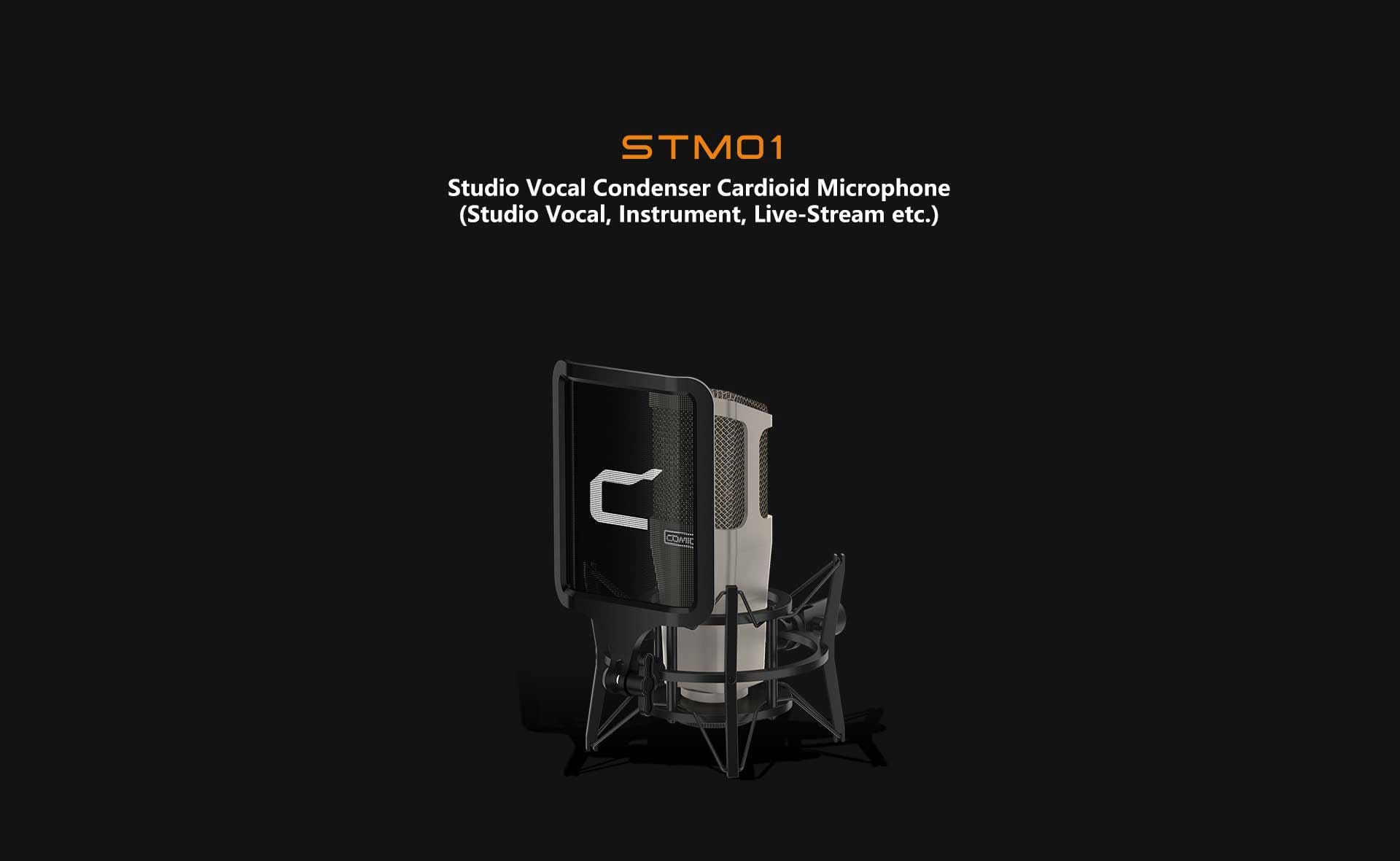 میکروفن استودیویی کامیکا مدل STM01(گارانتی اصلی کامیکا در ایران) «اورجینال ارسال 1 ساعته» فروشگاه اینترنتی بروز آی تی