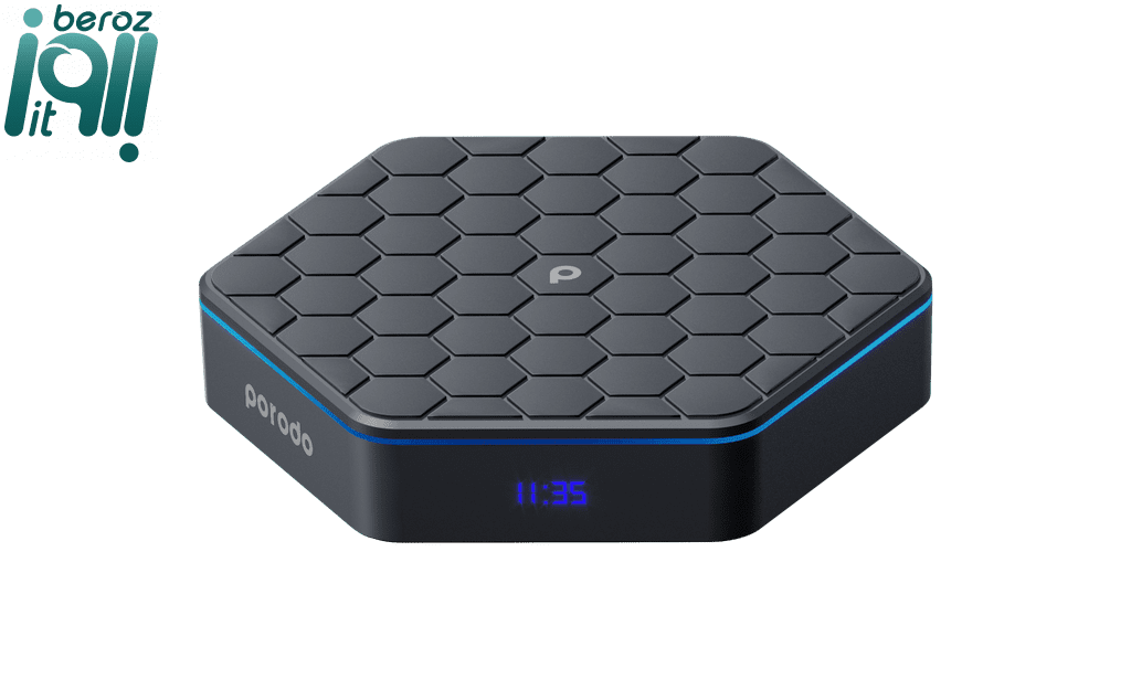 پخش کننده تلویزیون پرودو ,Porodo TV Box Ultra ATVBX فروشگاه اینترنتی بروز آی تی