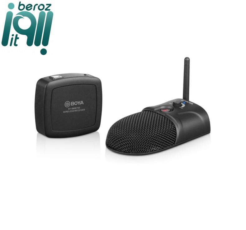 میکروفون بی سیم کنفرانسی بویا BOYA BY-BMW700 Wireless Microphone فروشگاه اینترنتی بروز آی تی