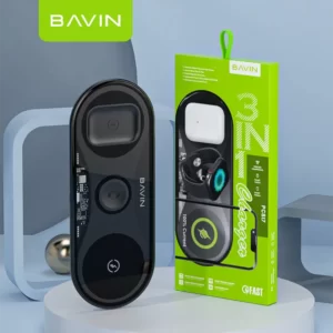 شارژر وایرلس باوین 15 وات Bavin PC817 3 in 1 wireless charger