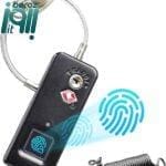 لاین Green Lion Mini Fingerprint Padlock GNFPPDLKBK