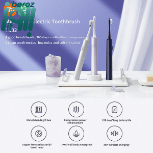 مسواک برقی شیائومی Xiaomi T302 Electric Toothbrush دارای 4 سری