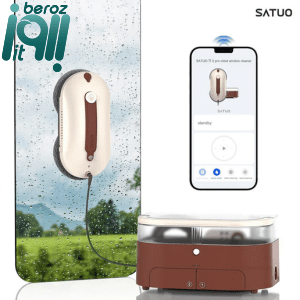 شیشه پاک کن رباتیک هوشمند مدل Satuo Zero Pro (نسخه اصلی - ارسال 1 ساعته) فروشگاه اینترنتی بروز آی تی