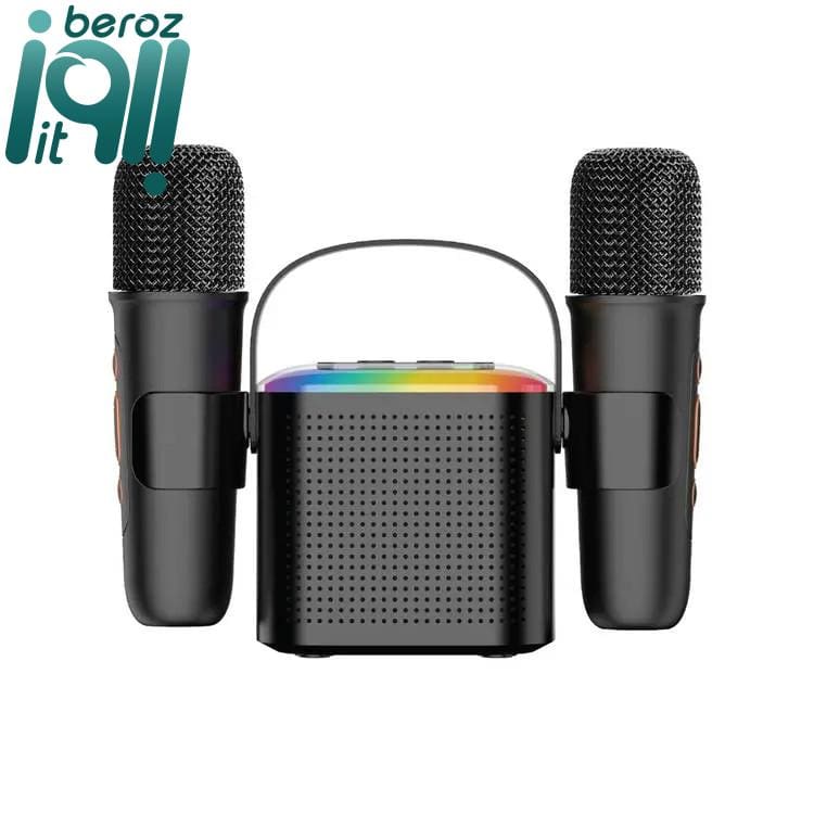 ست میکروفن بی سیم گرین لاین مدل 2in1 Karaoke Speaker