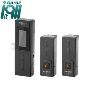 ست میکروفن بی سیم کامیکا مدل VDLive10 USB مجموعه 3 عددی